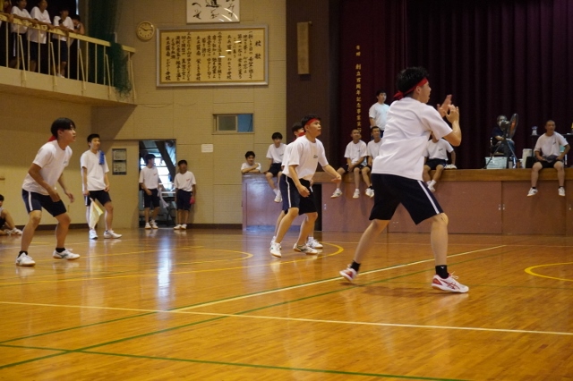 男子バレー９
